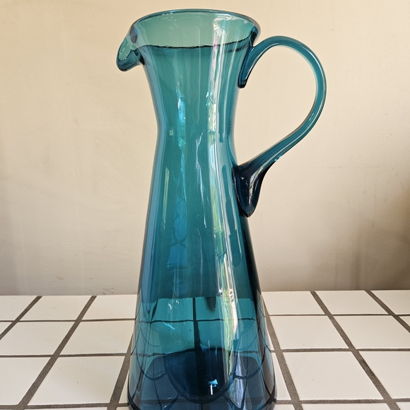 Blenko Glass Pitcher - Picture 14 of 16